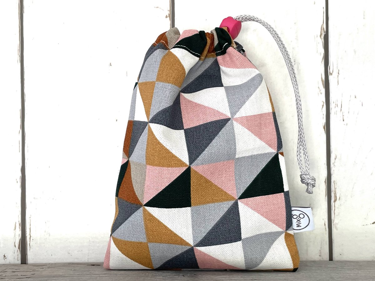 MixG | Knikkerzak | Triangel - Roze | Meisje